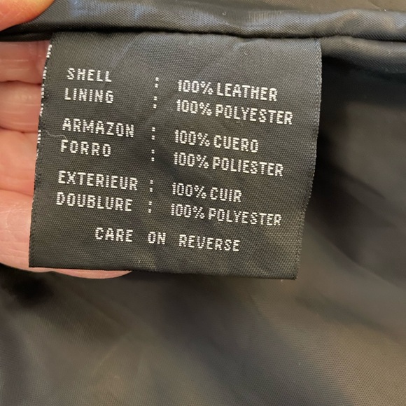 Vintage Black Leather Jacket - Picture 11 of 11